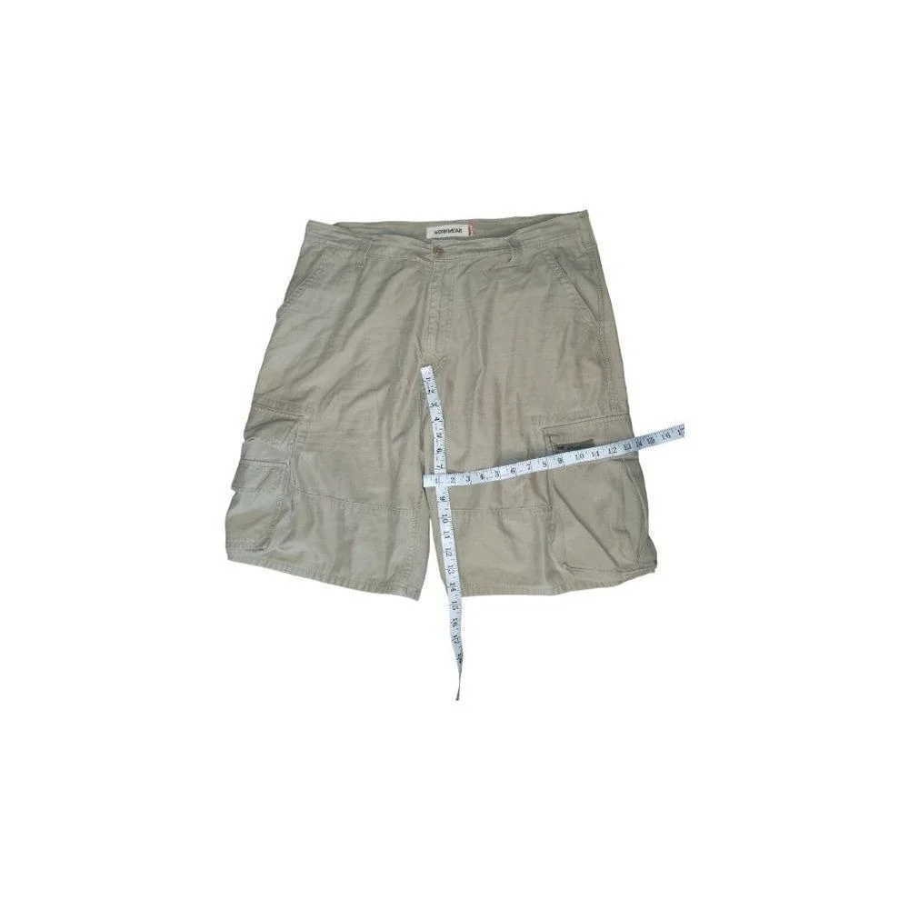 Levis Workwear Men 38 Cargo Shorts Tan Khaki Outdoor Summer Casual Utility Gear - Picture 4 of 6